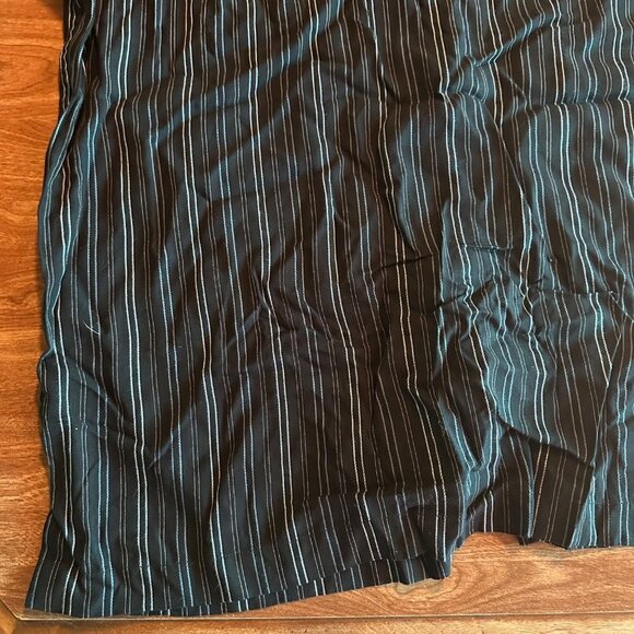 Axcess Black Pin Striped Button Down Shirt NWT Size L - Picture 12 of 14